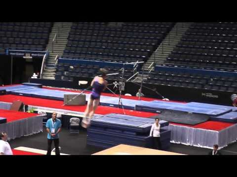 McKayla Maroney - Vault 1 - 2013 P&G Gymnastics Championships Podium Training