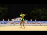 Ariella Kudishevich - Hoop Finals - 2013 U.S. Rhythmic Championships