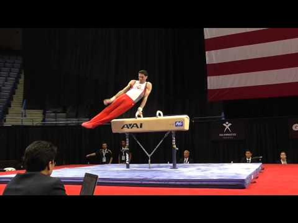 Michael Newburger - Pommel Horse- 2013 P&G Championships - Sr. Men - Day 1
