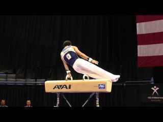 Donothan Bailey - Pommel Horse- 2013 P&G Championships - Sr. Men - Day 1