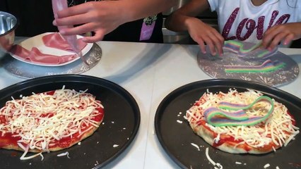 Gummy Food VS Real Food! Lots of Candy Challenge Gummy - Pizza Edition