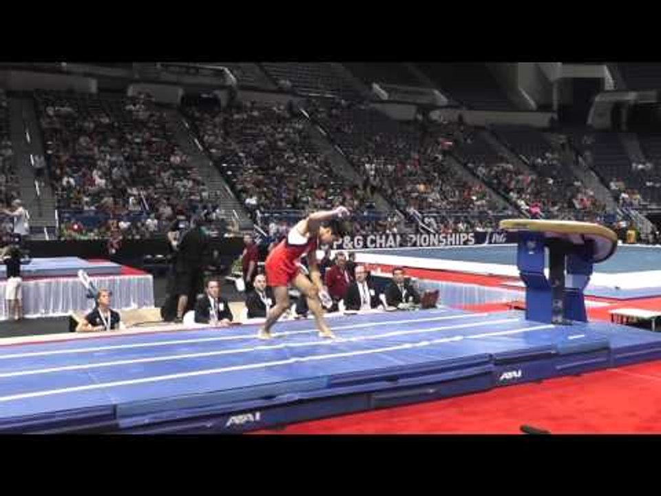 Kanji Oyama - Vault - 2013 P&G Championships ...