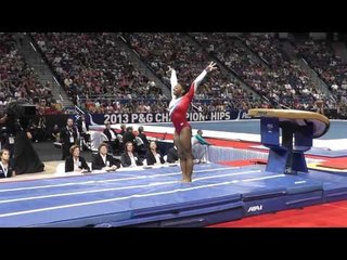 Simone Biles - Vault 1 - 2013 P&G Championships - Sr. Women - Day 2
