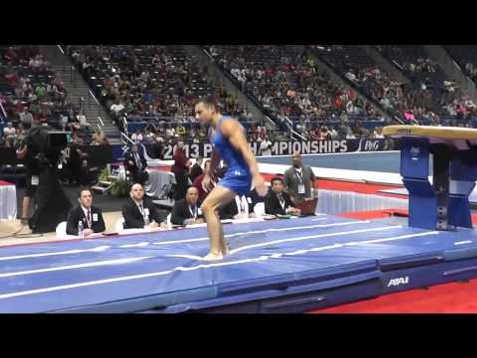Brandon Wynn - Vault - 2013 P&G Championships - Sr. Men - Day 2