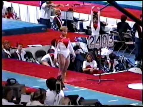 Amanda Borden - Vault - 1996 Olympic Trials