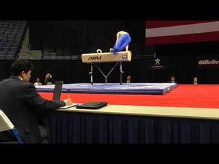 Dmitri Belanovski - Pommel Horse - 2013 P&G Championships - Jr. Men - Day 2