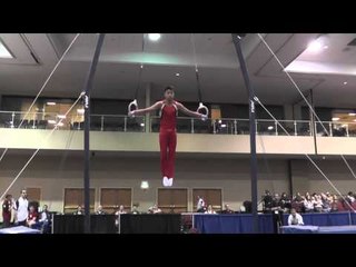 Yul Moldauer - Still Rings -- 2014 Winter Cup Prelims