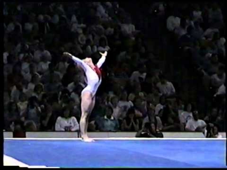 Amanda Borden - Floor Exercise - 1996 Olympic Trials