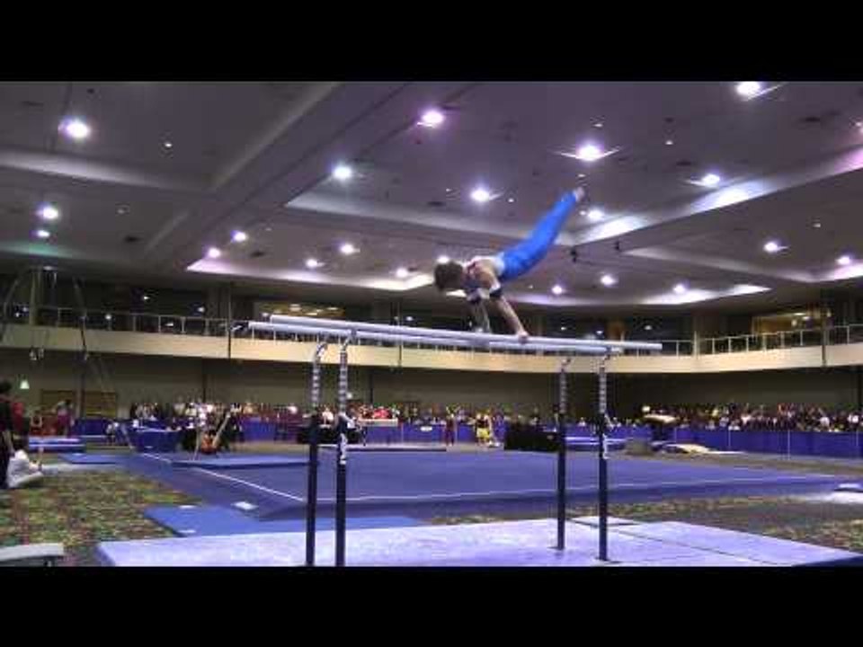 Tristan Burke - Parallel Bars - 2014 Winter Cup Prelims