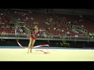Ronit Shamuilov - Ribbon Final - 2014 USA Gymnastics Championships