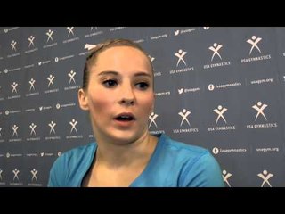 Mykayla Skinner - Interview - 2014 P&G Championships