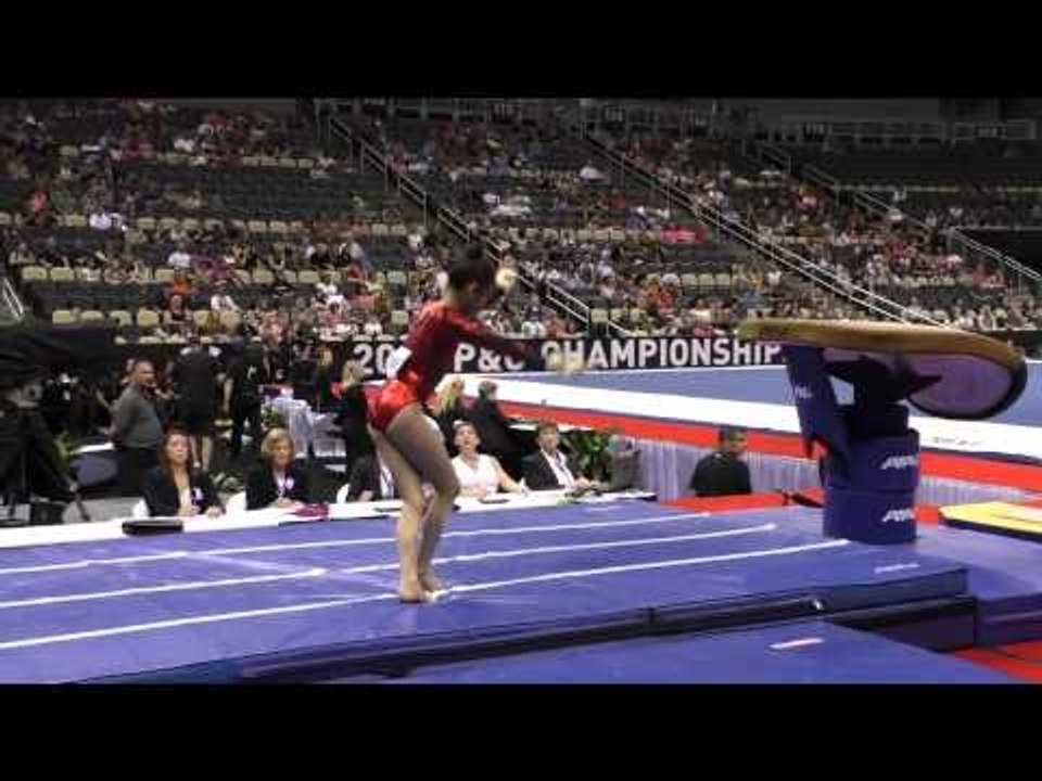 Adeline Kenlin - Vault - 2014 P&G Championships - Jr. Women Day 1