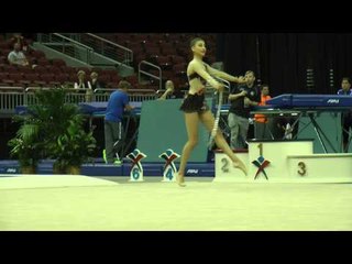 Kristina Elkin - Hoop Final - 2014 USA Gymnastics Championships