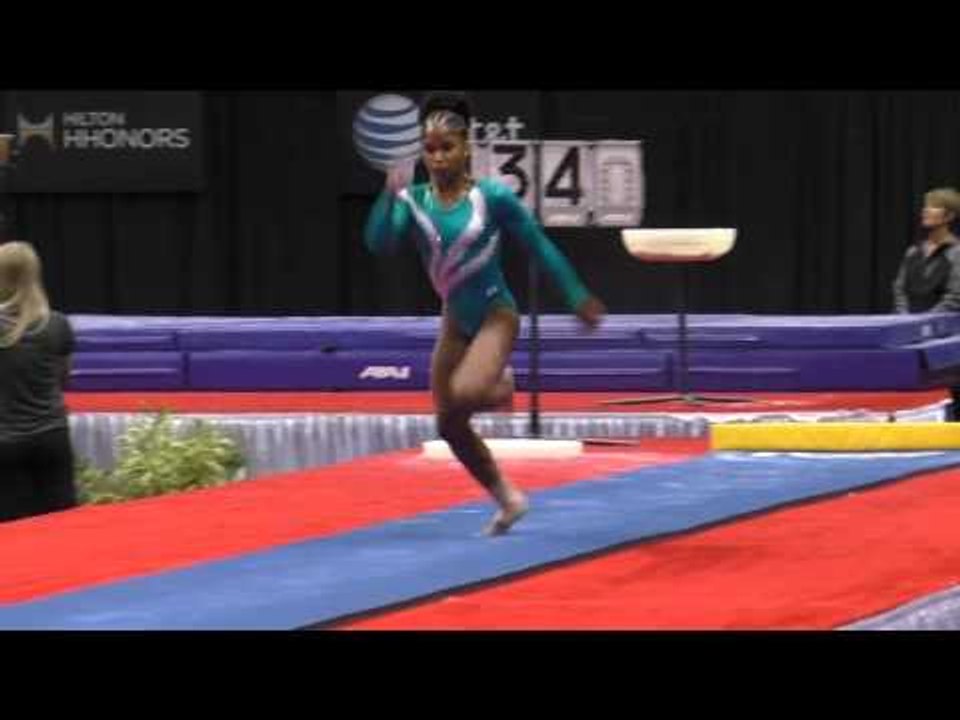 Jordan Chiles - Vault - 2014 P&G Championships - Jr. Women Day 1