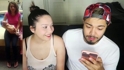 BOYFRIEND REACTS TO GIRLFRIENDS OLD PHOTOS!!!