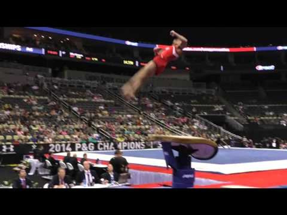 Kanji Oyama - Vault - 2014 P&G Championships ...
