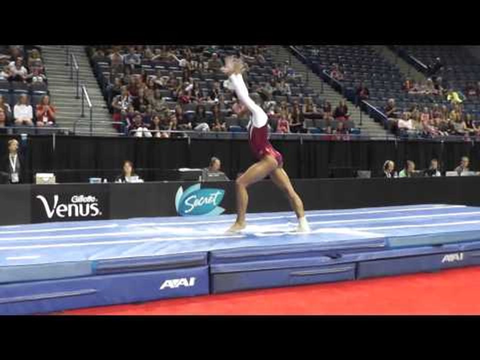 Jordan Chiles - Vault - 2013 P&G Championships - Jr. Women - Day 1