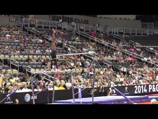Shilese Jones - Uneven Bars - 2014 P&G Championships - Jr. Women Day 1
