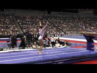 Marissa Oakley - Vault - 2014 P&G Championships - Jr. Women Day 2