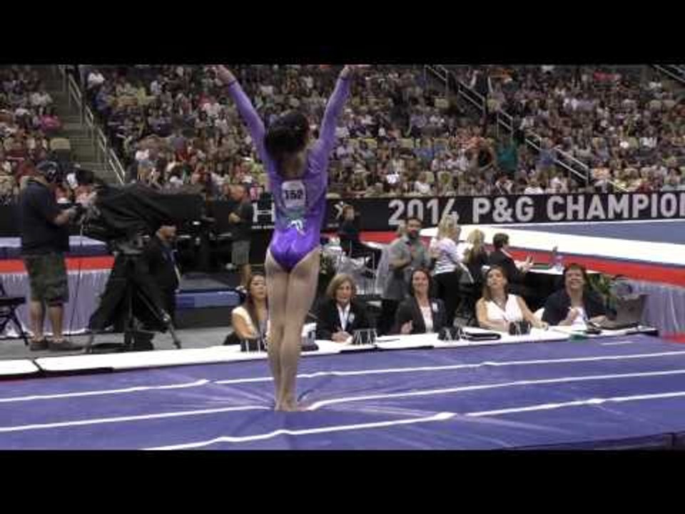Elena Arenas - Vault - 2014 P&G Championships - Jr. Women Day 2