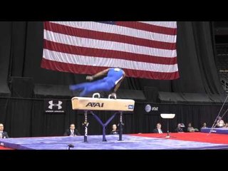 John Orozco - Pommel Horse - 2014 P&G Championships - Sr. Men Day 2