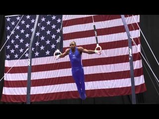 John Orozco - Still Rings - 2014 P&G Championships - Sr. Men Day 2