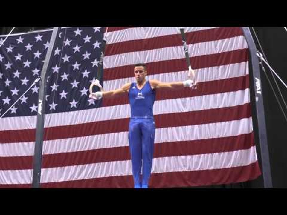 Jacob Dalton - Still Rings - 2014 P&G Championships - Sr. Men Day 2