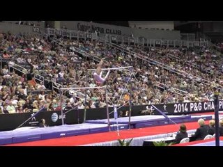 Shilese Jones - Uneven Bars - 2014 P&G Championships - Jr. Women Day 2