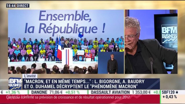 Macron, et en même temps... : Olivier Duhamel, Laurent Bigorgne et Alice Baudry décryptent le phénomène Macron - 18/10