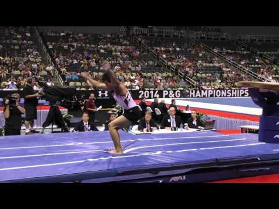 Kanji Oyama - Vault - 2014 P&G Championships ...