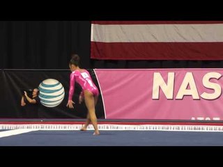 Karley McClain – Floor Exercise – 2015 Nastia Liukin Cup