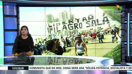 Defensa de activista argentina presenta recurso para que la liberen