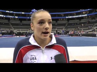 Maggie Nichols - Interview - 2014 P&G Championships