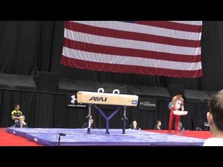 Kanji Oyama - Pommel Horse - 2014 P&G Championships - Sr. Men Day 2