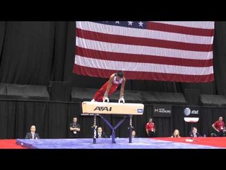 Yul Moldauer - Pommel Horse - 2014 P&G Championships - Jr. Men Day 2