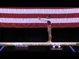 Aria Brusch - Balance Beam - 2015 P&G Championships - Jr. Women Day 1