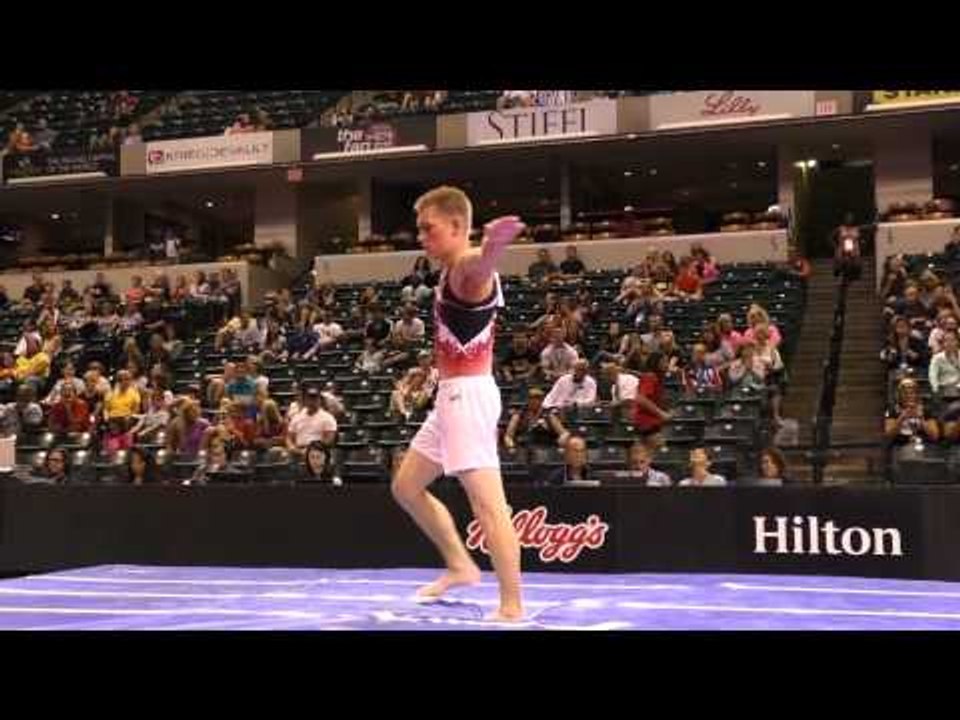 Brennan Pantazis - Vault - 2015 P&G Championships - Jr. Men Day 1