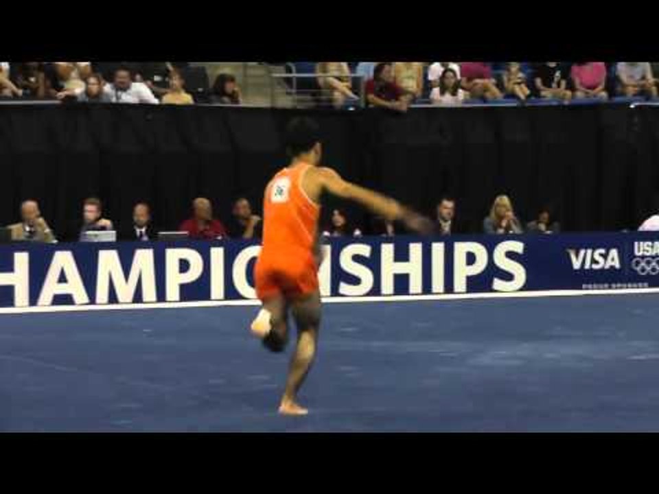 C.J. Maestas - Floor - 2012 Visa Championships - Sr Men - Day 2