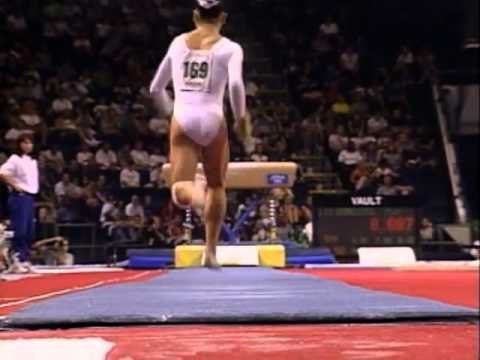 Dominique Moceanu - Vault 1 - 1998 U.S. Gymnastics Championships - Women - Day 2