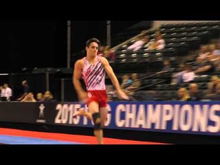 Levi Anderson - Vault - 2015 P&G Championships - Jr. Men Day 1