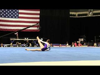 Maile O'Keefe– Floor Exercise – 2015 P&G Championships – Jr. Women Day 2