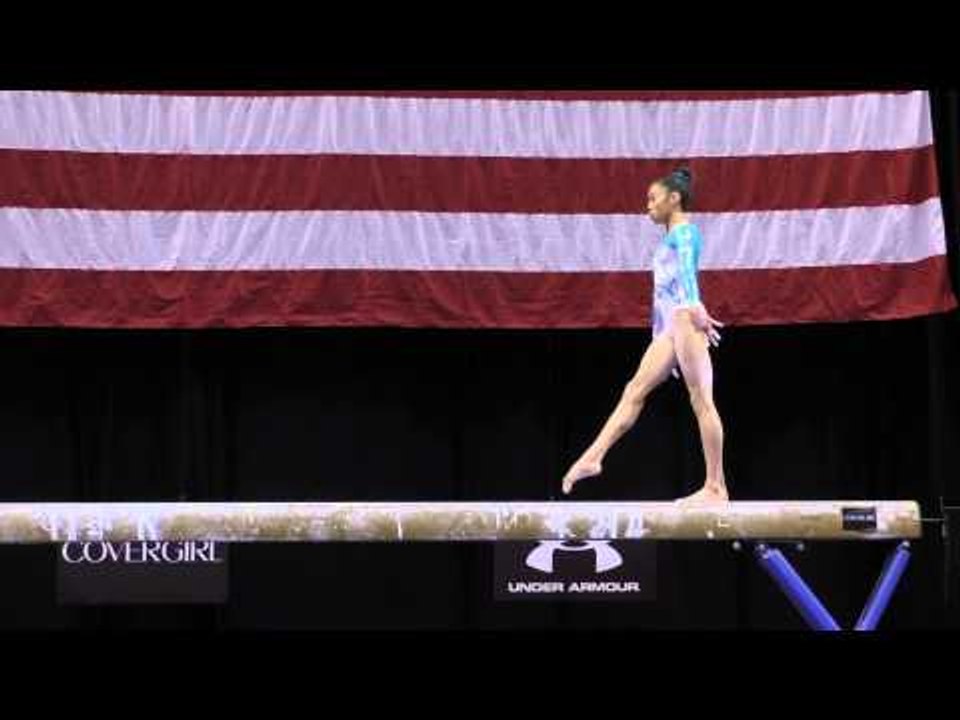 Gabby Perea – Balance Beam – 2015 P&G Championships – Jr. Women Day 1