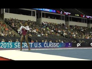 Aria Brusch - Floor Exercise – 2015 Secret U.S. Classic