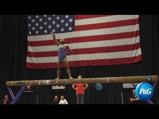 Simone Biles - Balance Beam - 2016 Secret Classic - Podium Training