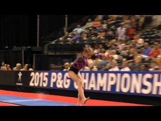 Olivia Dunne - Vault - 2015 P&G Championships - Jr. Women Day 2