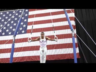 Trevor Howard - Still Rings - 2015 P&G Championships - Sr. Men Day 2