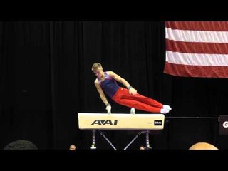 Shane Wiskus - Pommel Horse - 2015 P&G Championships - Jr. Men Day 2