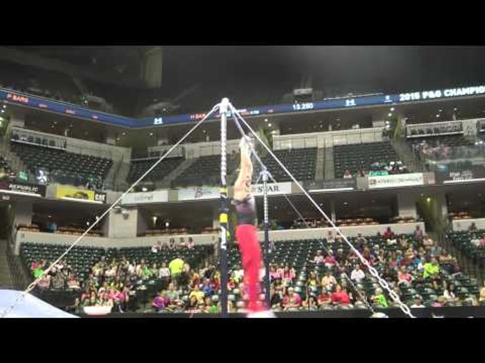 Andrew Brower  - High Bar - 2015 P&G Championsh...