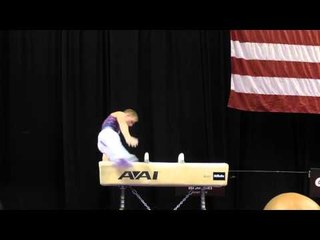 Brennan Pantazis - Pommel Horse - 2015 P&G Championships - Jr. Men Day 2