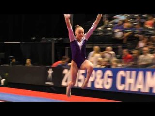 Maile O'Keefe - Vault - 2015 P&G Championships - Jr. Women Day 2